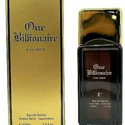 One Billionaire for Men Eau de Toilette Natural Spray 3.4oz by Fragrance