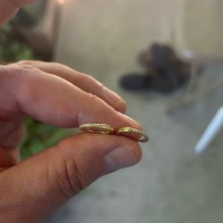 Silver gold plated