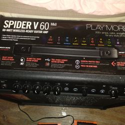 Spider V 60-watt Wireless Ready Guitar Amp