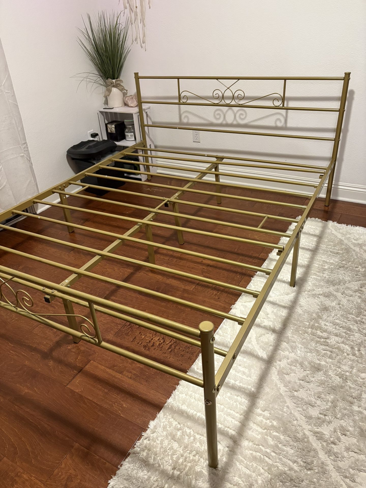 Gold Queen Bed Frame