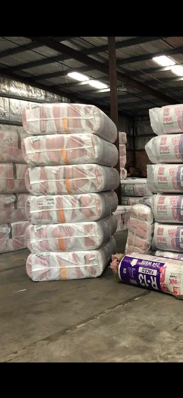R-13 Wall Insulation $106 each at Home Depot