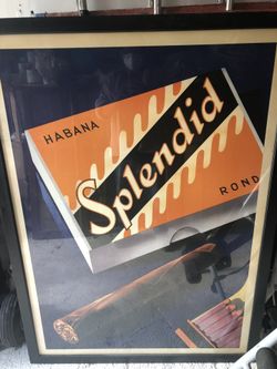 Old Havana picture frame.