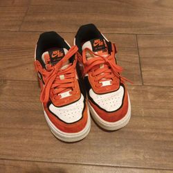 Nike Air Force 1 Shadow "Rush Orange" – Women’s 8.5 (Rare Colorway)
