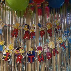Simpson Party Decorations 