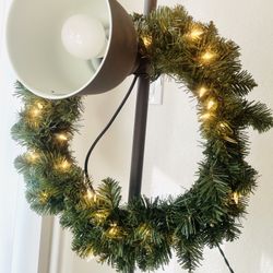 Artificiala Christmas Wreath Clear Light