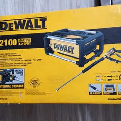 BRAND NEW IN BOX NEVER OPENED DEWALT  2100 PSI 1.2 GPM 13 Amp Cold Water Electric Pressure Washer with Internal Equipment Storage