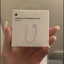 Brand New USB Lightning To Headphone Jack Adapter