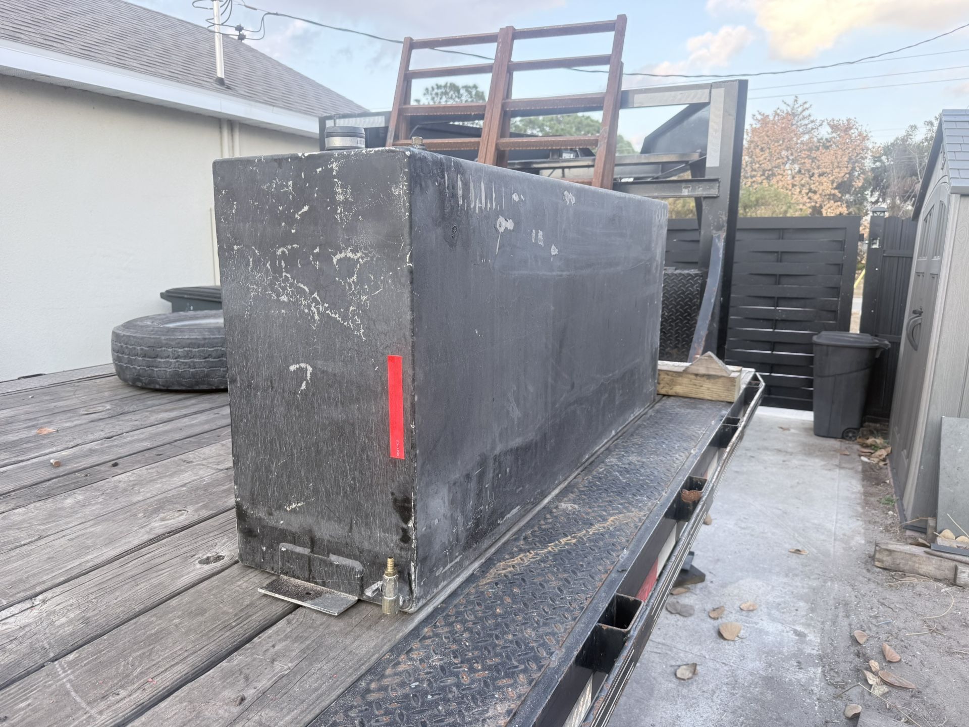 Auxiliary Aluminum Fuel Tank