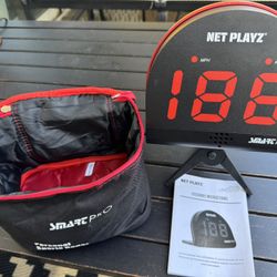 NetPlayz Baseball Radars, Speed Sensors Training Equipment (Hands-Free Radar Guns, Pitching Speed Guns | Baseball Gifts, High-Tech Gadget & Gear for B