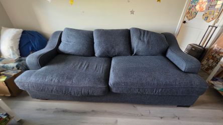 Large Blue Couch