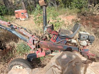Tow behind excavator