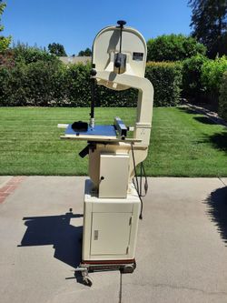 JET Bandsaw JWBS-14CS with riser & extra blades