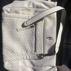 Vera Wang  White Hand Bag