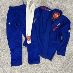 UFC Gym Blue YOUTH JIU JITSU GI with White Belt