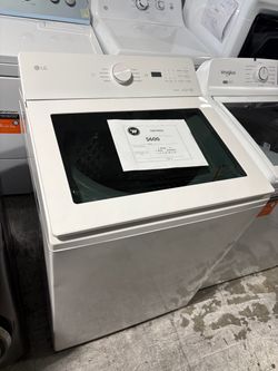 LG Single Top Load Washer!