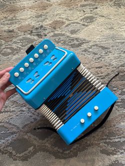 Kids Accordion, 10 Keys Control Mini Accordion Toy Gifts Easy to Play for kids