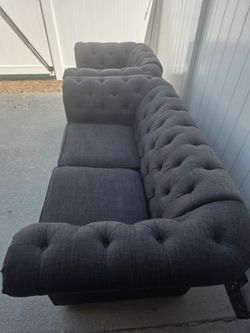 Sofas and chair. Complete set.   33982 zip