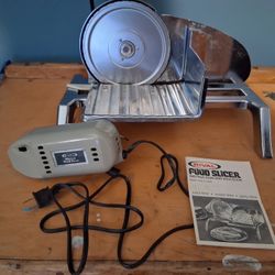 Vintage Rival Food Slicer - model 1101E **Excellent Used Condition**