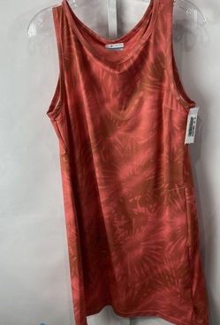 Columbia Women's  Brown/Coral  Casual Tech Sundress - Sz L
