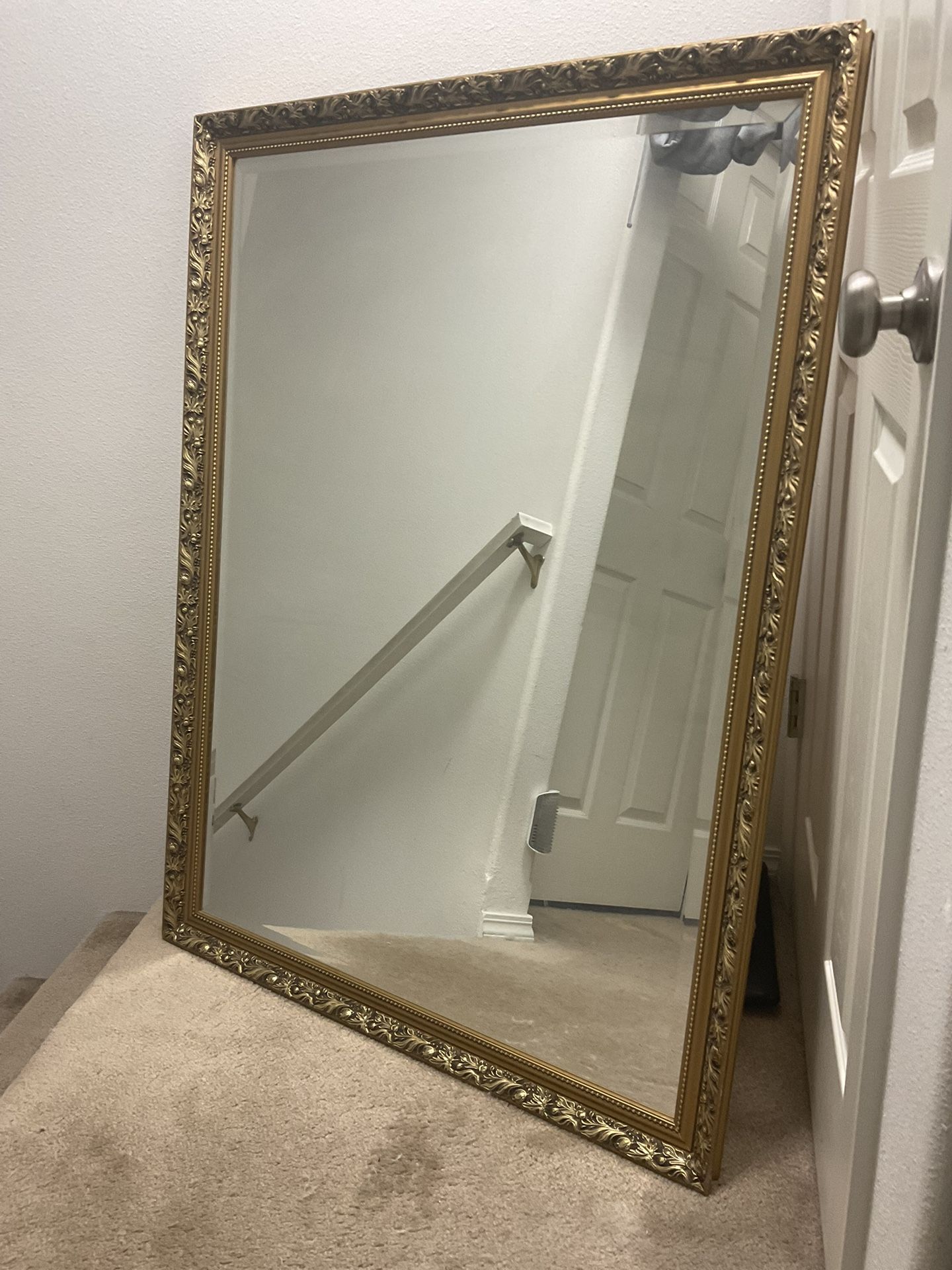 Large Dahlia Mirror 47x35 (Manufactured In The U.K.)