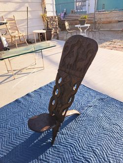 Vintage African Berthing Chair