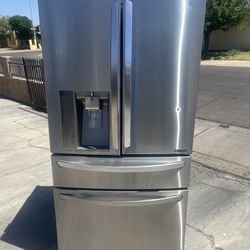 Refrigerator LG Stainless Steel 4 Door 