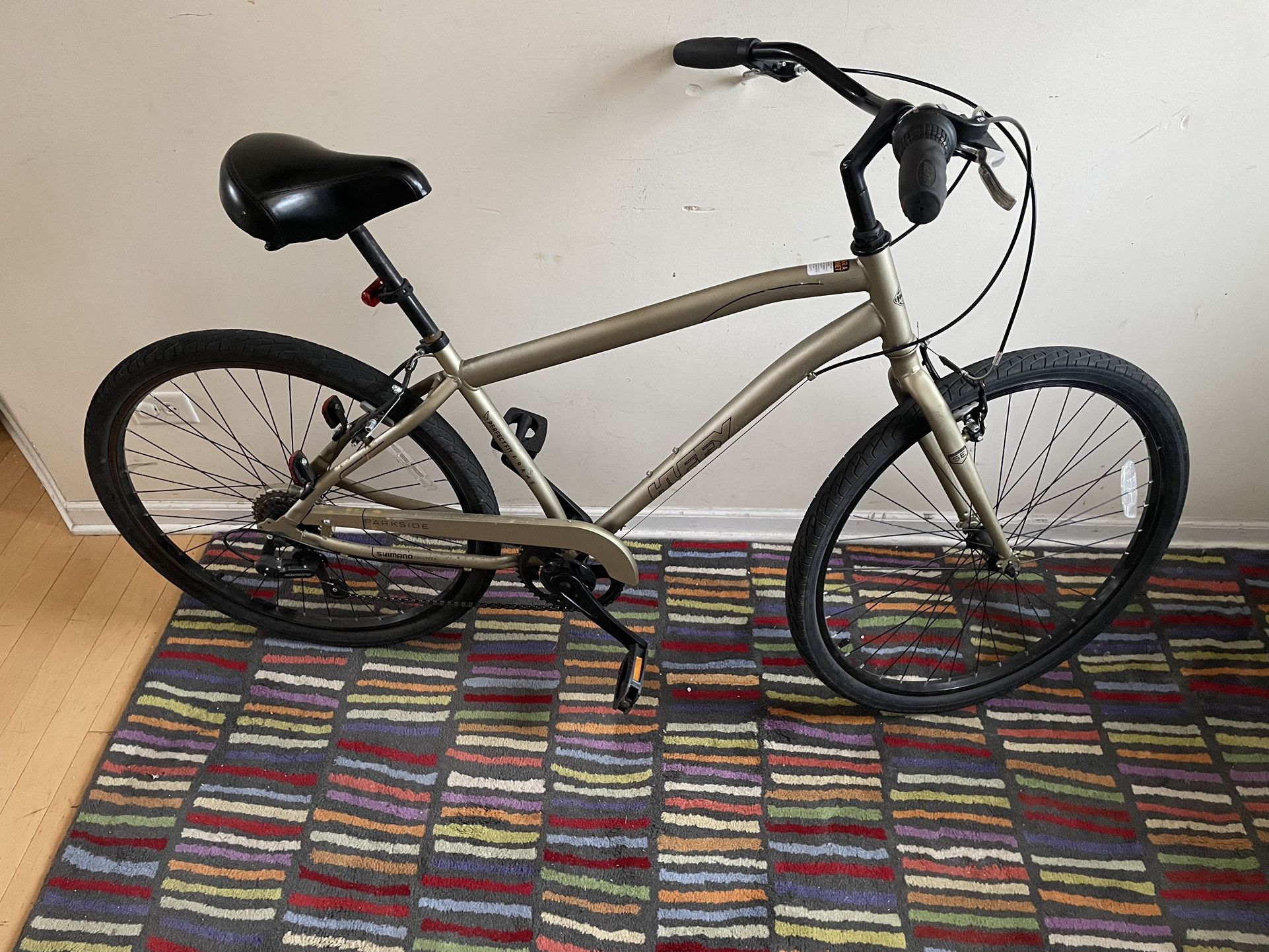Huffy 27.5" Parkside SE Men's Comfort Bike with Perfect Fit Frame