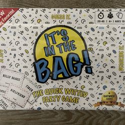 BOARD GAME THIS GAME IS IN THE BAG