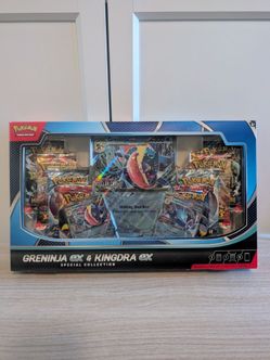 Greninja EX & Kingdra EX Special Collection Box