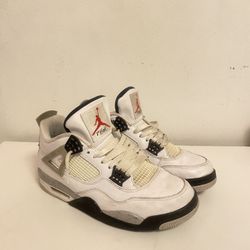 Jordan 4s White Cements No Box