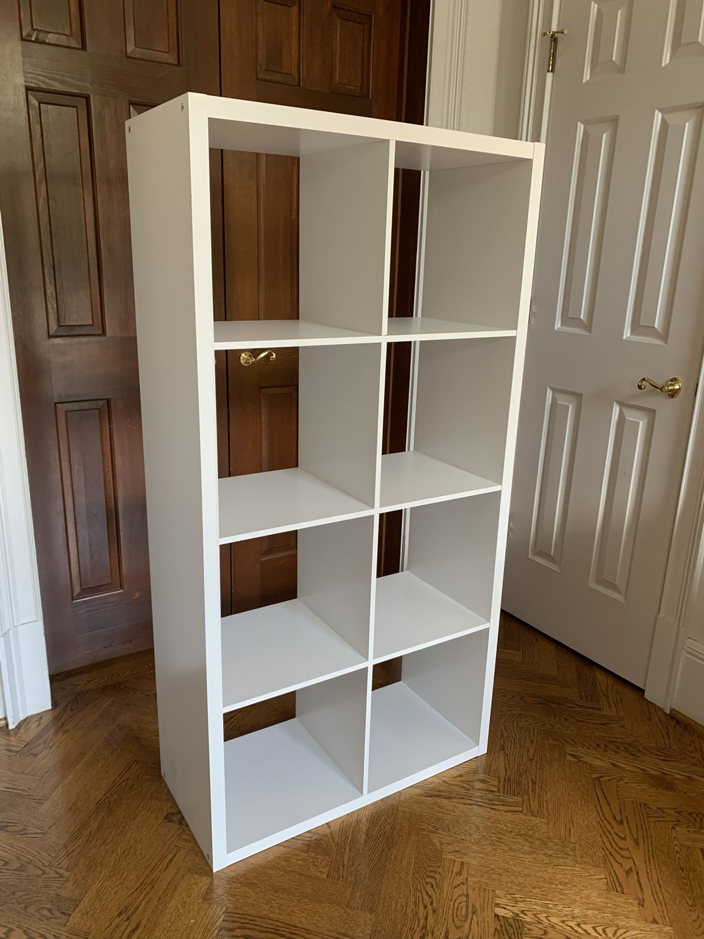 White 8 Cube Storage Shelves