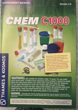 Chemistry kit—Chem C1000 New In Box