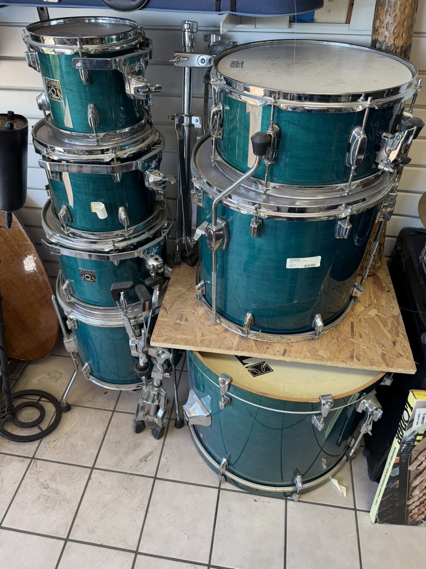 Tama Superstar Maple Shell Drum Set