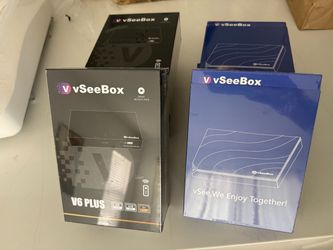 Streaming box  live tv. Movies ppv all sports no more paying for streaming apps Vsee 6 max  and vsee 6 plus