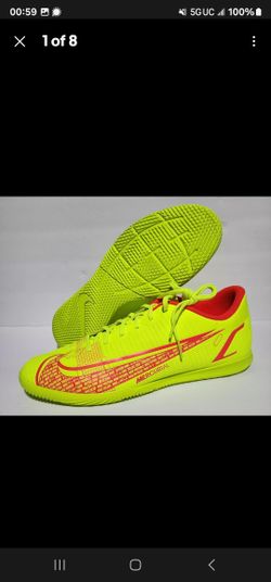 Men's Size 11.5 Nike Mercurial Vapor 14 Club Indoor Turf CV0980-760 soccer Volt 