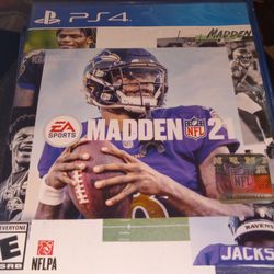 Ps4 Madden '21 Game