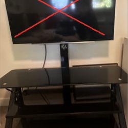 TV Stand/Entertainment Center -Black