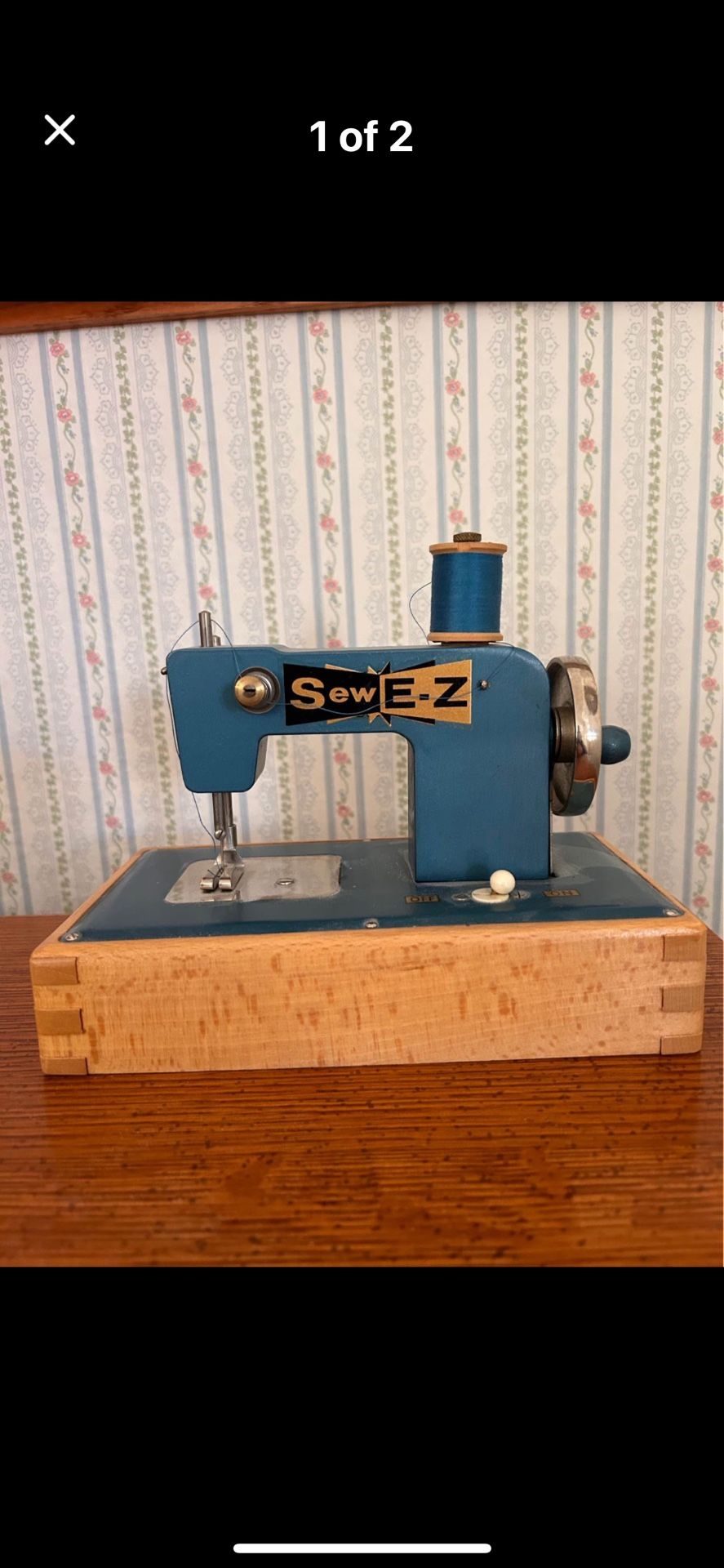 Vintage Child’s Toy Sewing Machine