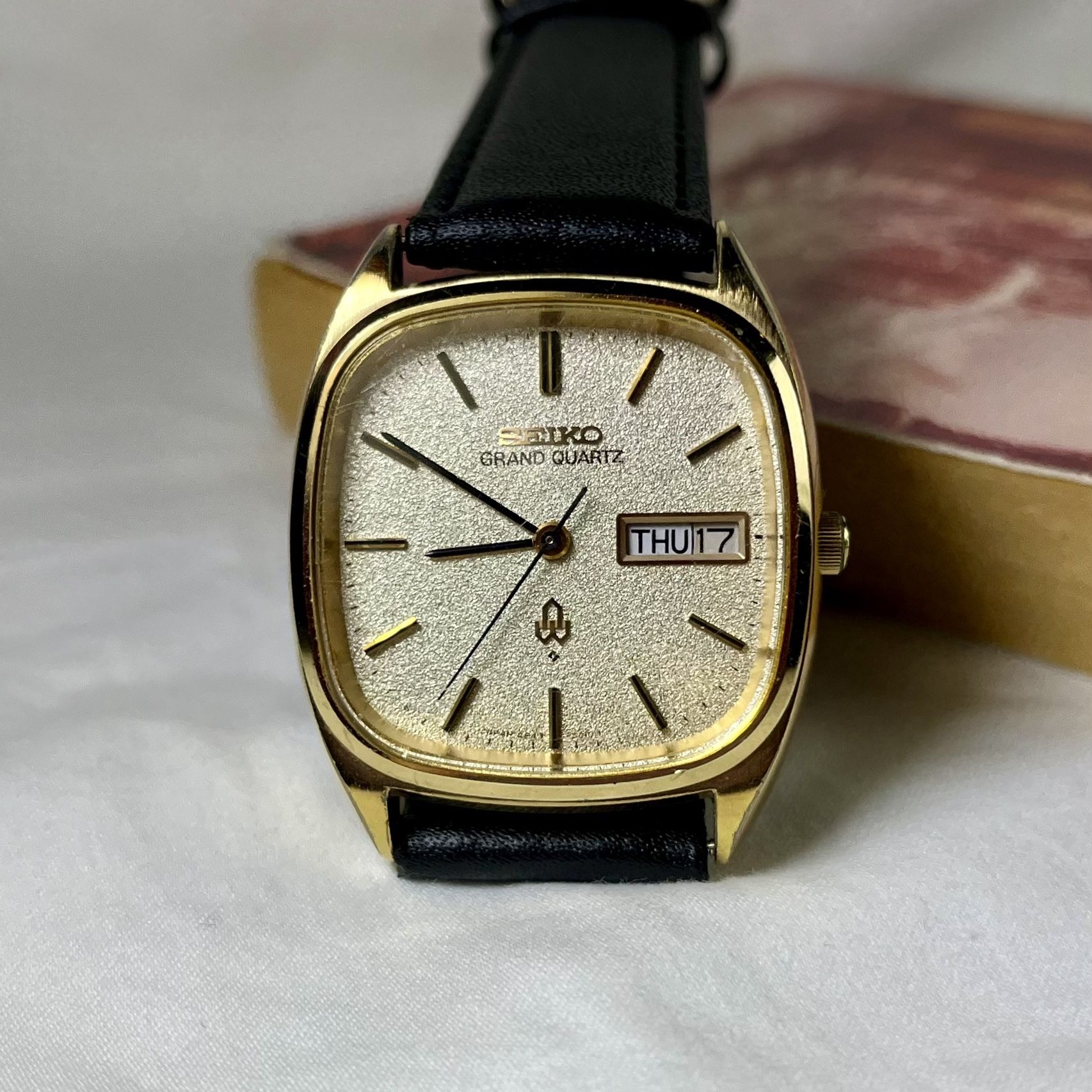 Seiko Grand Quartz, (4843)-[5100], Vintage, Gold for Sale in San 
