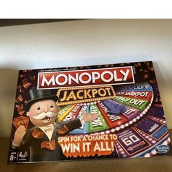 Monopoly Jackpot Board Game Hasbro Brand New Sealed
