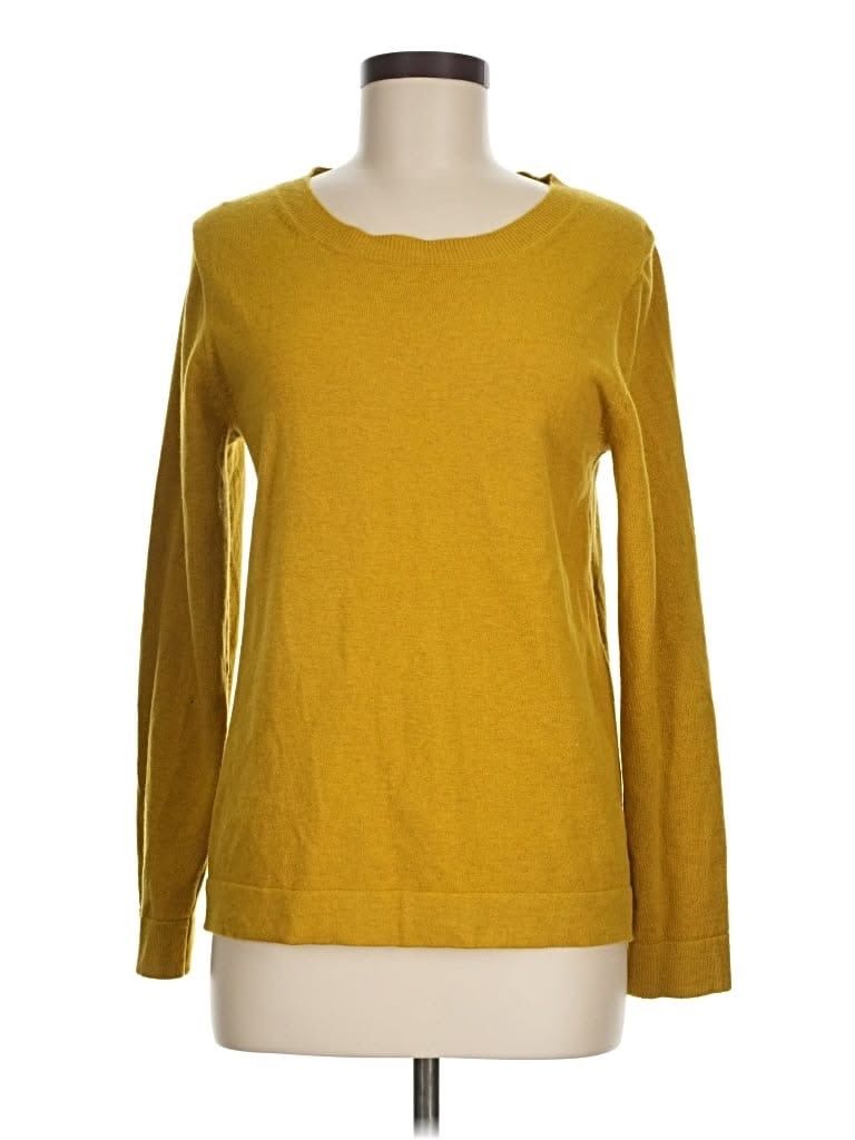 banana republic honey mustard pull-over