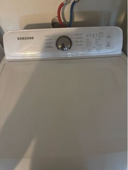 Washer And Dryer Samsung White