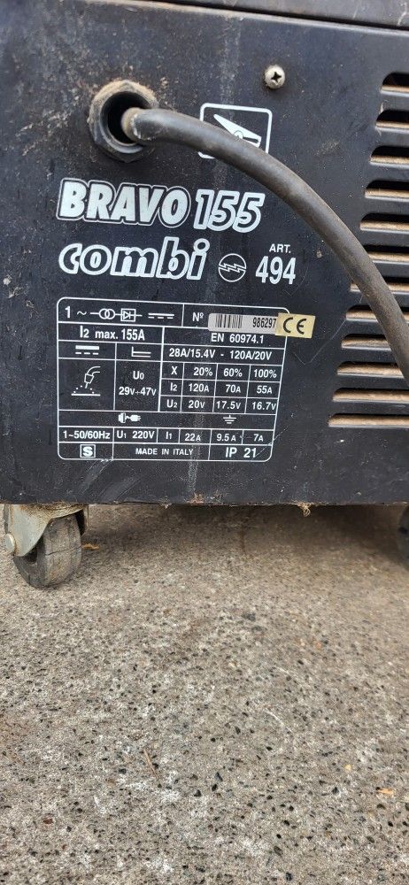 Daytona Bravo 155 Combi 494 Mig Welder