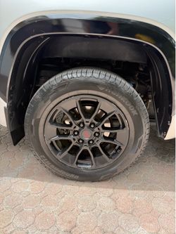 20 inch Toyota tundra rims with tires