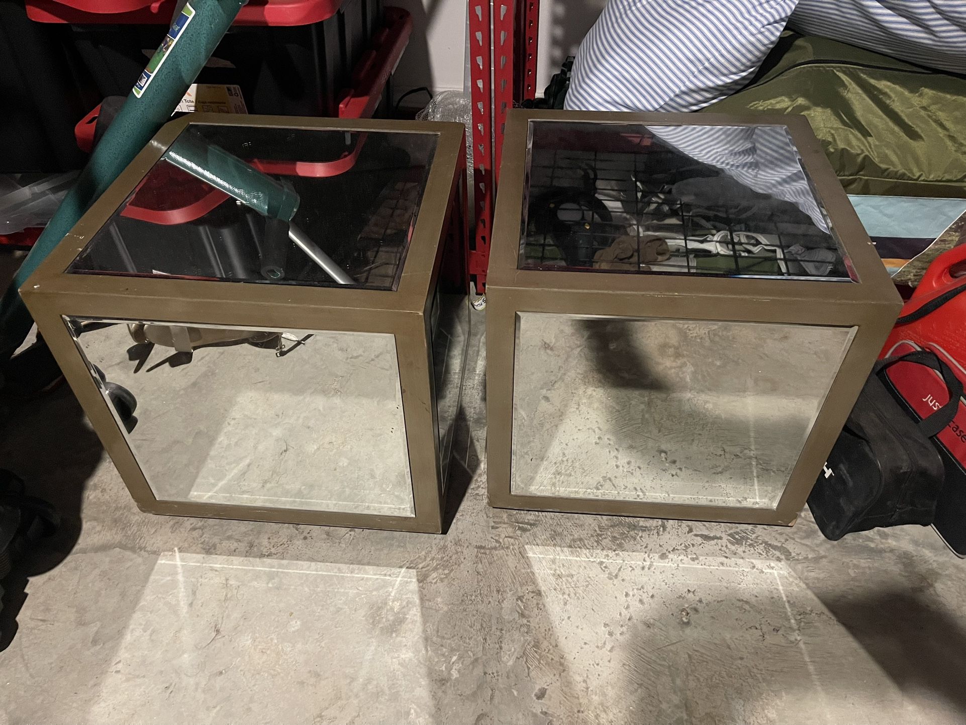 Mirror Cube Set - Pick Up In Temple Today!