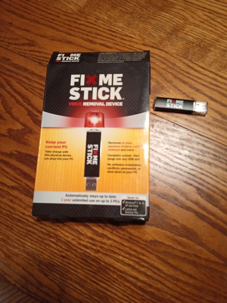 Fixme Stick/ Virus Removal Device/ New
