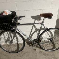 Specialized Chromaly Steel Bike With Basket