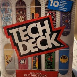 Brand New Teck Deck Dlx Pro 10 FINGERBOARDS 