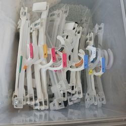 HANGERS -SKIRT HANGERS CLOTHES  3dz $3 For All