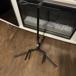 On Stage XCG4 Black Tripod Guitar Stand, Single Stand